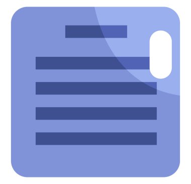 Beyaz arkaplanda edebiyat metni, illüstrasyon, vektör.