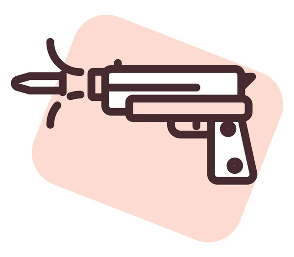 Loi Sur Les Homicides Illustration Vecteur Sur Fond Blanc — Image vectorielle