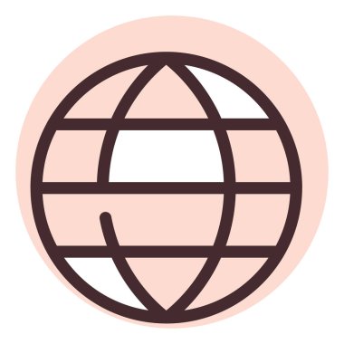 Telefon bölgesi, illüstrasyon, beyaz arkaplan üzerindeki vektör.