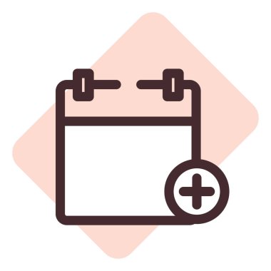 Beyaz arkaplan üzerinde telefon olay çizelgesi, illüstrasyon, vektör.