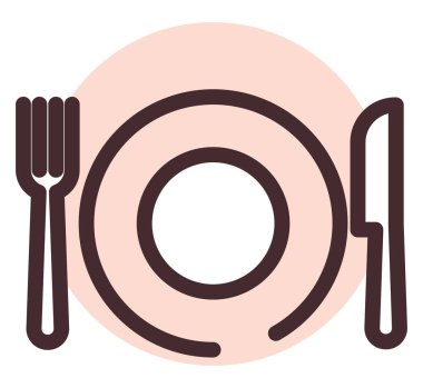 Alışveriş merkezi yemek salonu, illüstrasyon, beyaz arka planda vektör..