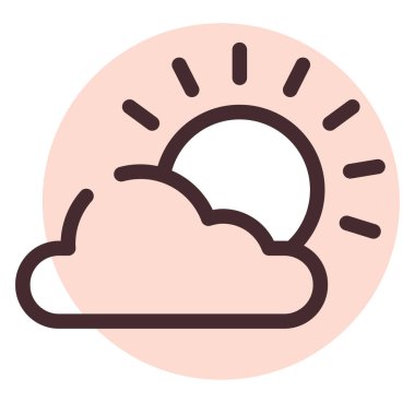 Telefon havası, illüstrasyon, beyaz arkaplandaki vektör.