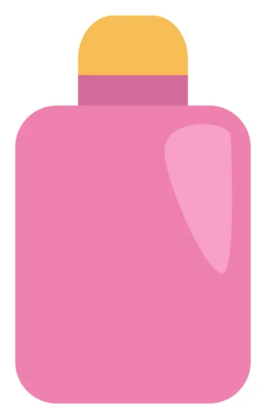 Make Shampoo Illustration Vektor Auf Weißem Hintergrund — Stockvektor