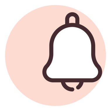 Beyaz arkaplan üzerinde sosyal medya bildirimi, illüstrasyon, vektör.