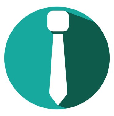 Beyaz kravat, illüstrasyon, beyaz arkaplan üzerindeki vektör.