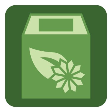 Çay kutusu, illüstrasyon, beyaz arkaplandaki vektör.