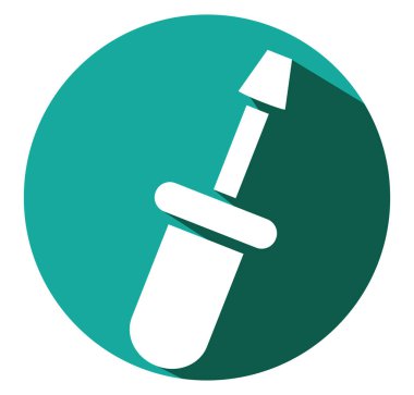 Yapım, illüstrasyon, beyaz arkaplan üzerindeki vektör.