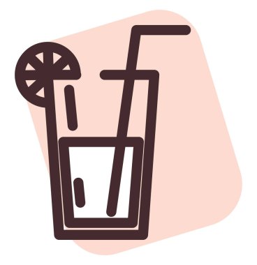 Long Island kuyruk kuyruğu, illüstrasyon, beyaz arka planda vektör.