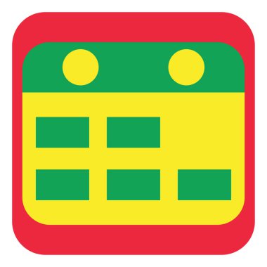 Beyaz arkaplan üzerinde eğitim hesap makinesi, illüstrasyon, vektör.