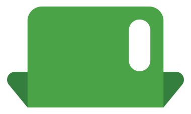 Elektronik dizüstü bilgisayar, illüstrasyon, beyaz arkaplan üzerindeki vektör.