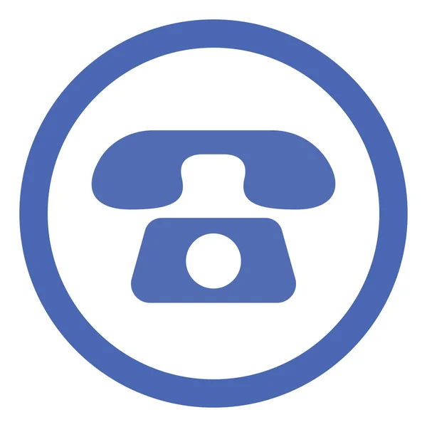 Altes Lila Telefon Illustration Vektor Auf Weißem Hintergrund — Stockvektor