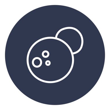 Boşluk kayaları, illüstrasyon, beyaz arkaplan üzerindeki vektör.