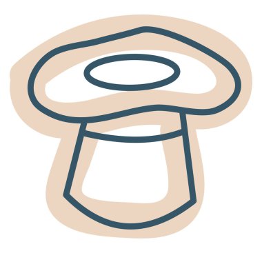 Sihirli şapka, illüstrasyon, beyaz arkaplanda vektör.