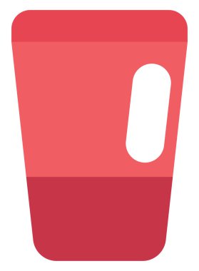 Hijyen el kremi, illüstrasyon, beyaz arka planda vektör..