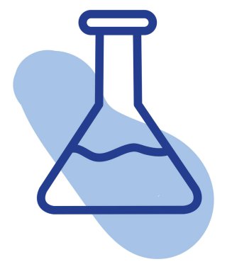 Tıbbi sıvı, illüstrasyon, beyaz arkaplandaki vektör.