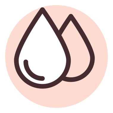 Adet takvimi, illüstrasyon, beyaz arkaplan üzerindeki vektör.