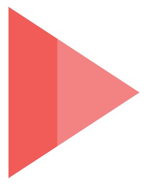 Müzik çalma tuşu, illüstrasyon, beyaz arkaplan üzerindeki vektör.