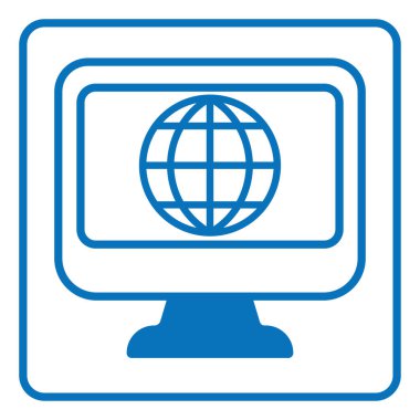 Küresel gelişim, illüstrasyon, beyaz arkaplan üzerindeki vektör.