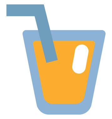 Seyahat içeceği, illüstrasyon, beyaz arkaplandaki vektör.