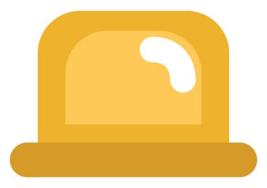 İşyeri dizüstü bilgisayarı, illüstrasyon, beyaz arkaplan üzerindeki vektör.