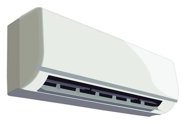 Airco Apparaat Illustratie Vector Een Witte Achtergrond — Stockvector