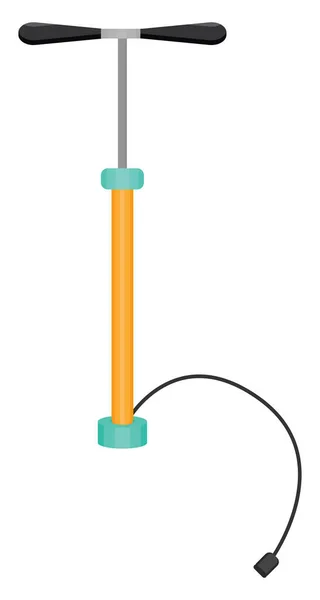 Ручний Повітряний Насос Ілюстрація Вектор Білому Тлі — стоковий вектор