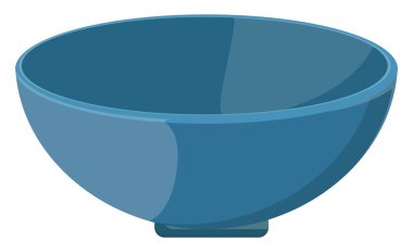 Plastik kase, illüstrasyon, beyaz arka plandaki vektör..