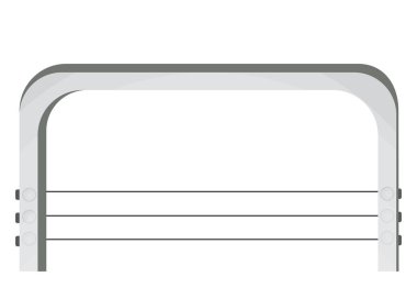 Pasta dilimleme makinesi, illüstrasyon, beyaz arkaplan üzerindeki vektör.