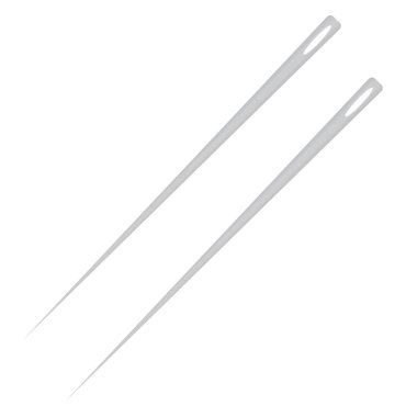 Dikiş iğneleri, illüstrasyon, beyaz arkaplandaki vektör.