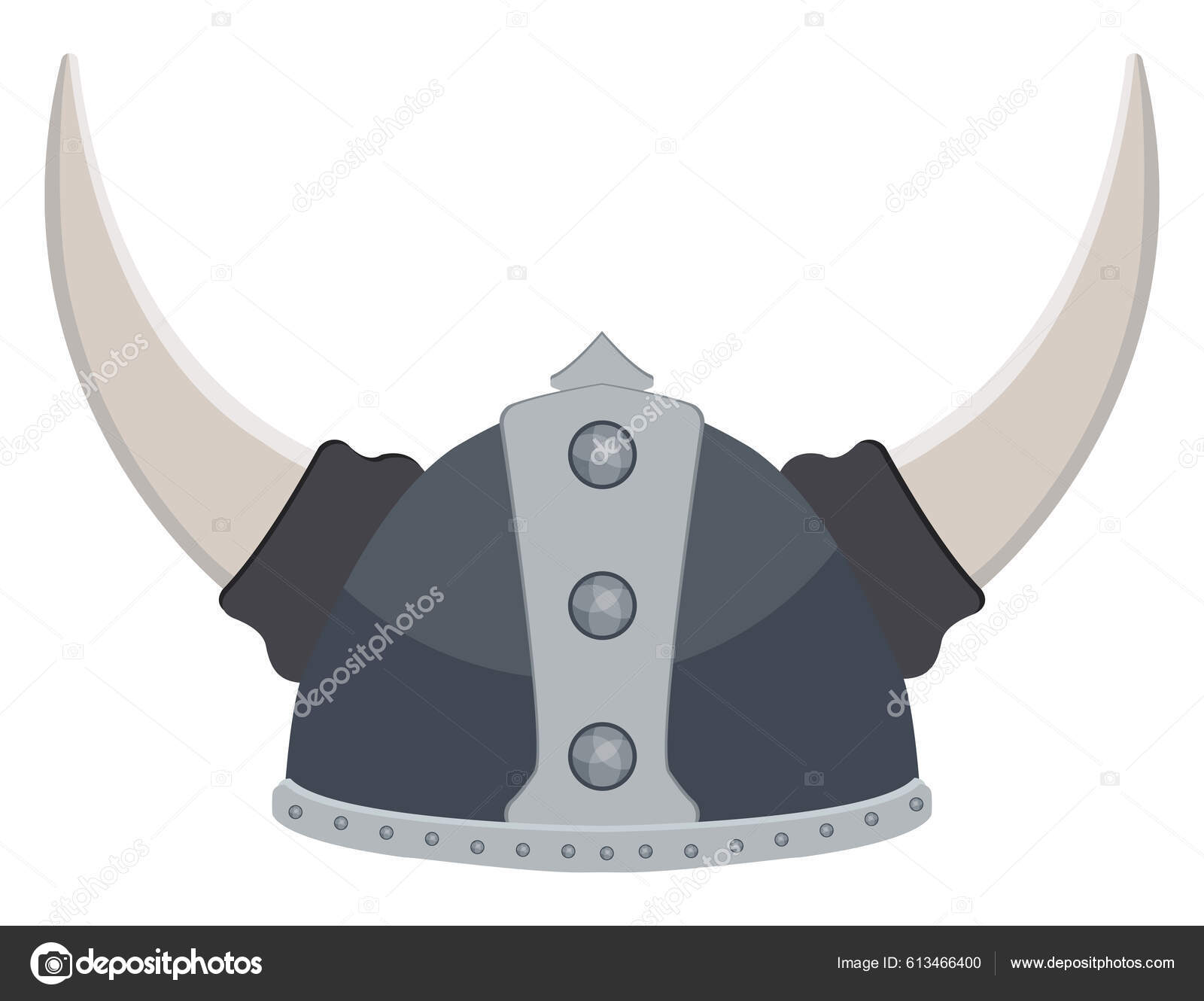 Vikinger Hjelm Illustration Vektor Hvid Baggrund Stockvektor af ©Morphart  613466400, image size:1600x1330