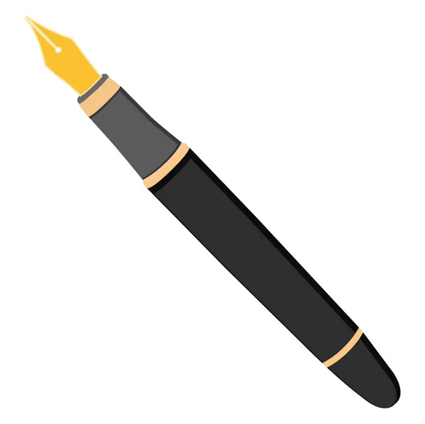 Crayon Bureau Illustration Vecteur Sur Fond Blanc — Image vectorielle