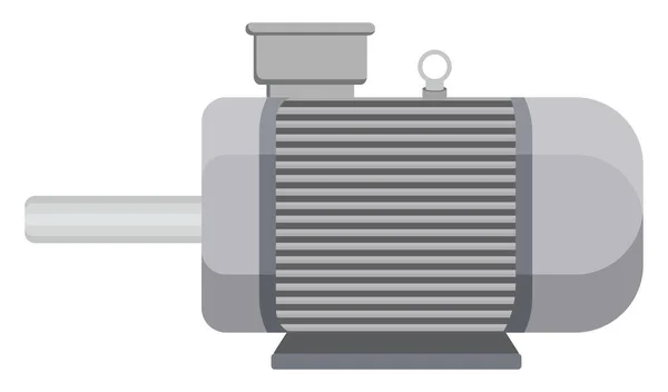 Induktionsmotor Illustration Vektor Auf Weißem Hintergrund — Stockvektor