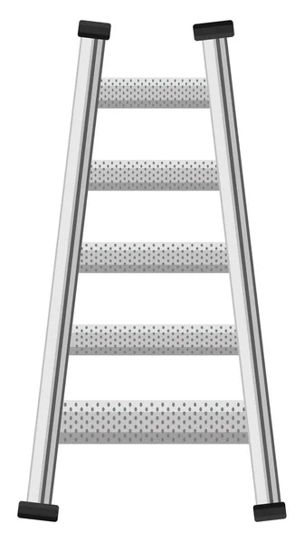 Металлические Лестницы Иллюстрация Вектор Белом Фоне — стоковый вектор