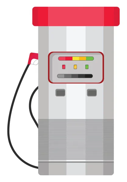 Benzinpumpe Illustration Vektor Auf Weißem Hintergrund — Stockvektor