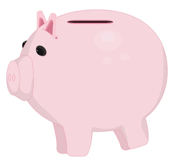 Schweinefonds Illustration Vektor Auf Weißem Hintergrund — Stockvektor