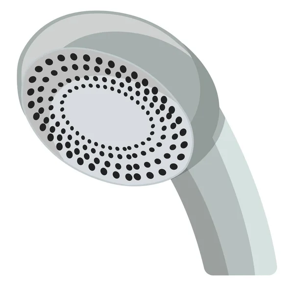 Pommeau Douche Illustration Vecteur Sur Fond Blanc — Image vectorielle