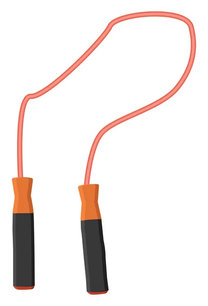 Oranžové Švihadlo Ilustrace Vektor Bílém Pozadí — Stockový vektor