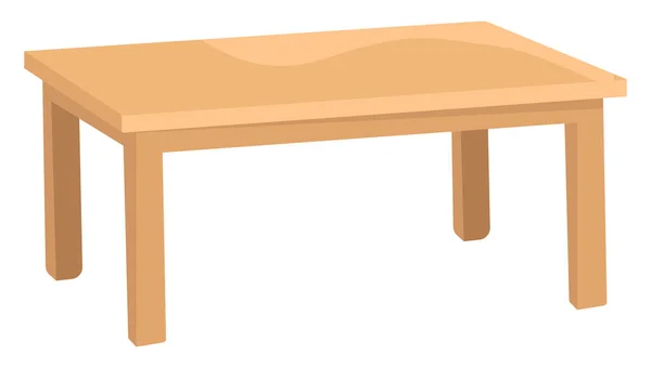 Table Manger Illustration Vecteur Sur Fond Blanc — Image vectorielle