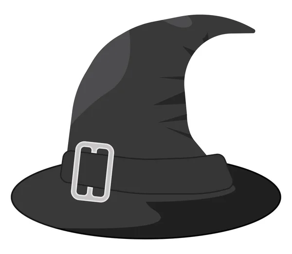 Witch Hat Illustration Vector White Background — Stock Vector