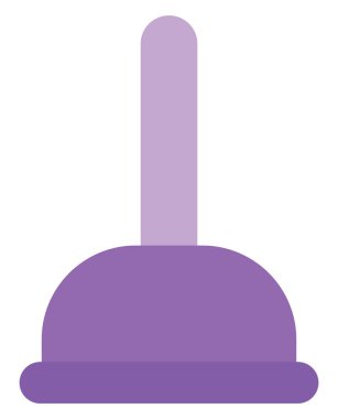 Banyo pompası, illüstrasyon, beyaz arkaplan vektörü.