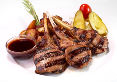 Dana eti ızgara raf