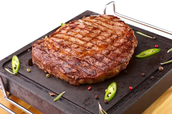Bistecca di costoletta a riposo — Foto Stock
