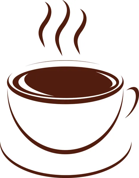 Taza de café — Vector de stock