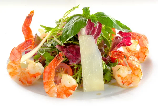 Salada Frash com camarão — Fotografia de Stock