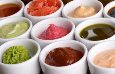 sauces collection clipart