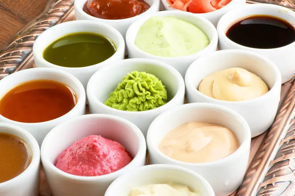 Sauces collection — Stock Photo, Image
