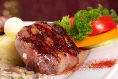 pastırma ile ızgara et