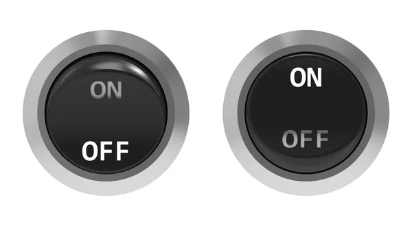 Desligar interruptores — Fotografia de Stock