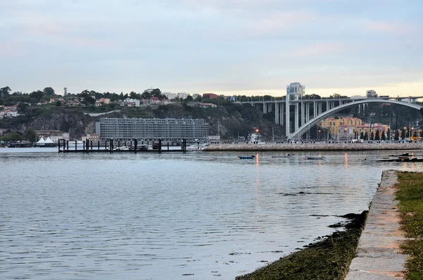 Nehir douro ve Porto şehir — Stok fotoğraf