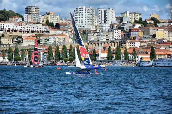 Catamarãs corrida — Fotografia de Stock